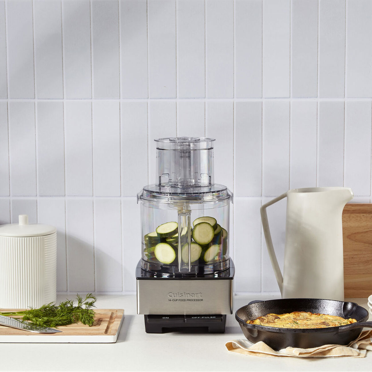 Food Processor in Kitchen Setting Detail 1