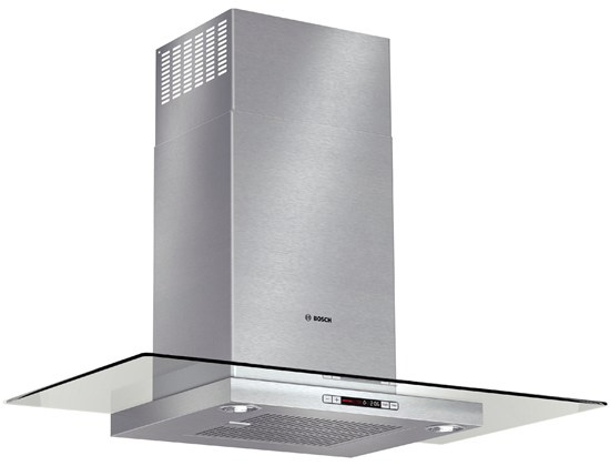 Bosch Benchmark Series 36" Stainless Steel Glass Canopy Chimney Hood