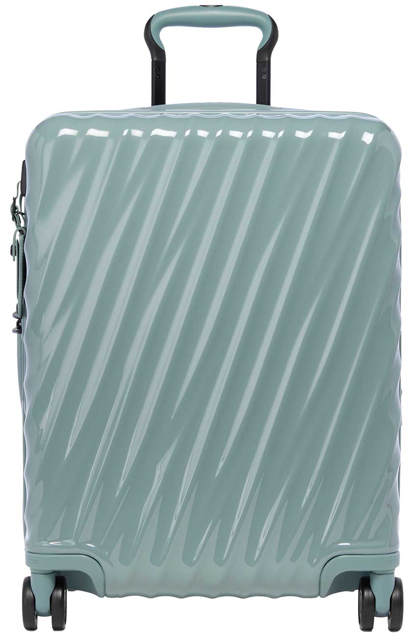 Front view of TUMI 19 Degree Expandable Carry-On in Thyme