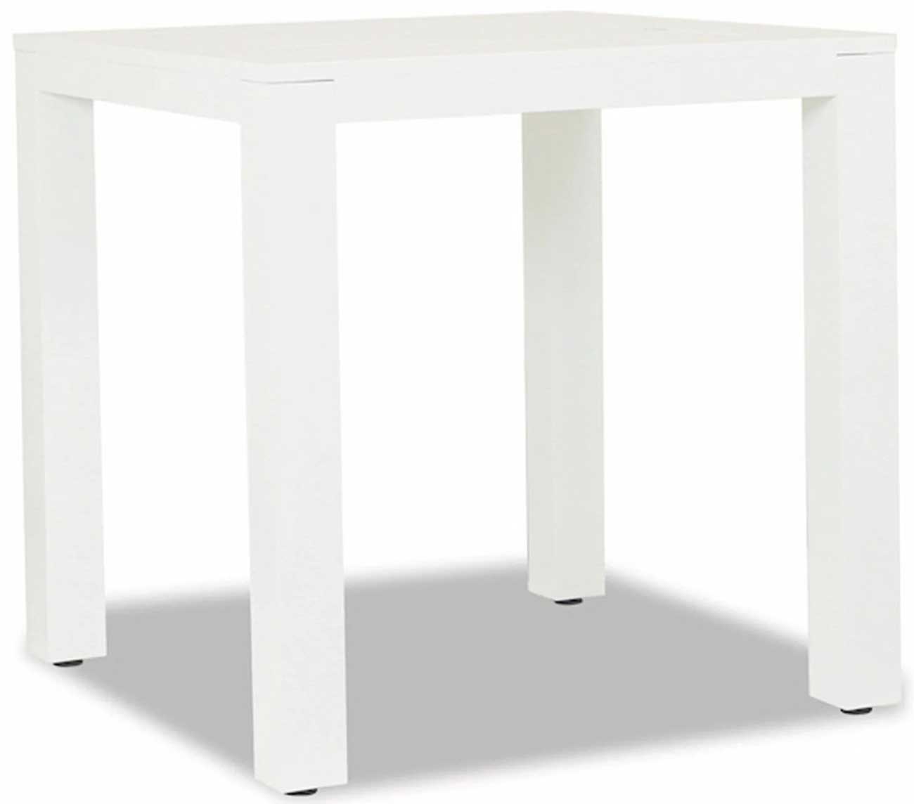 Sunset West Newport Pub Table in Satin White