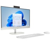 HP All-in-One Desktop 24-Inch Touchscreen Intel Core Ultra 5 125U 8GB RAM 512GB SSD in Shell White - 24-CR1170