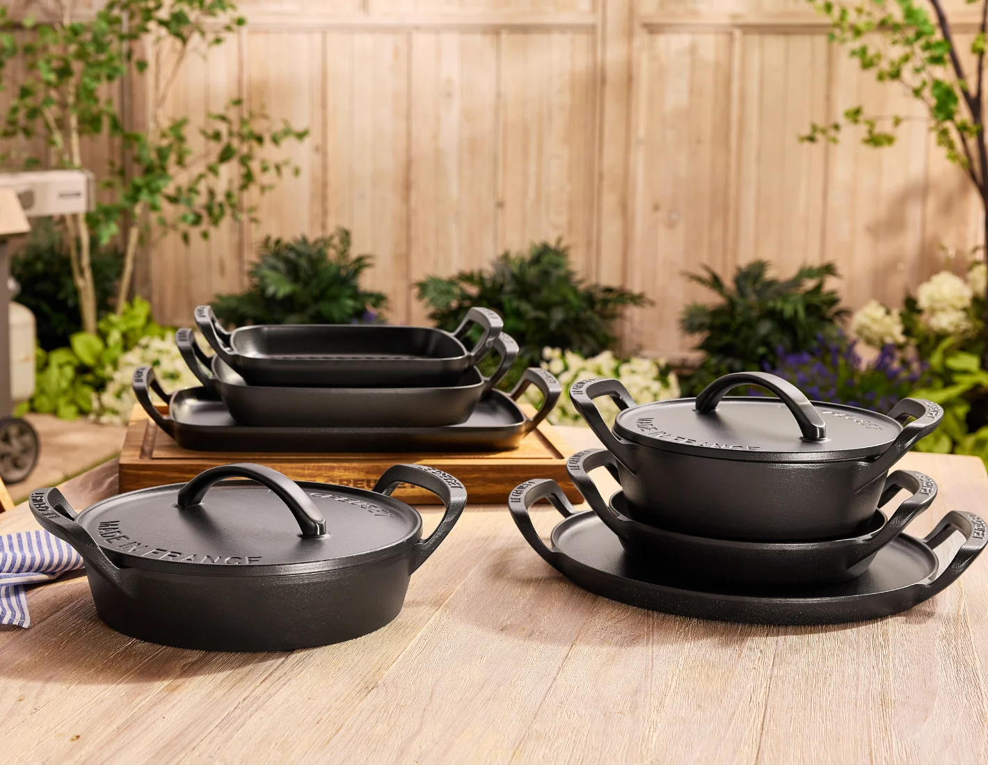 Alpine Outdoor Cast Iron Collection cookware set