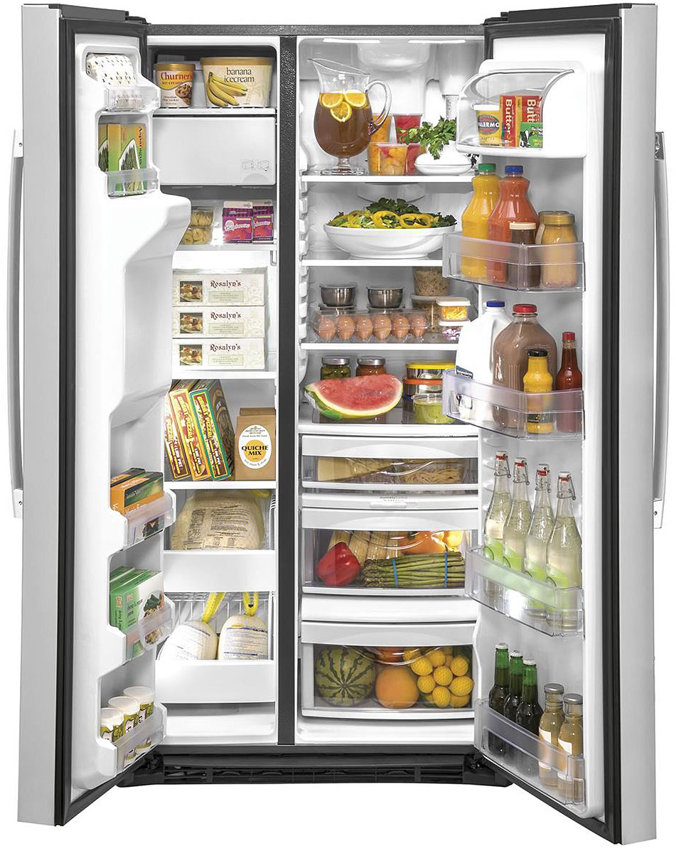 GE GZS22IYNFS SideBySide CounterDepth Refrigerator Abt