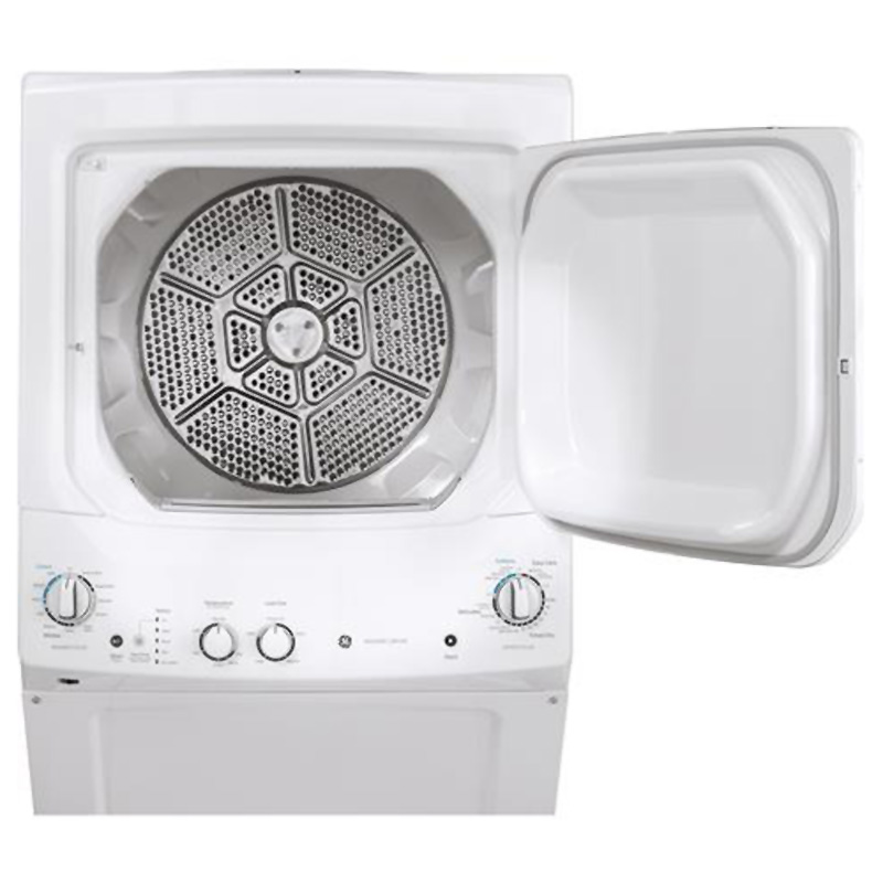 GE - GUD27GSSMWW - Stacked Washer Dryer Units