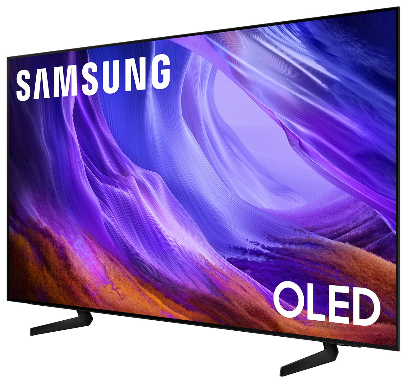 Front Right View of Samsung OLED TV