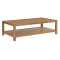 Hooker Furniture Cashiers Rectangle Cocktail Table - Large - in Almond