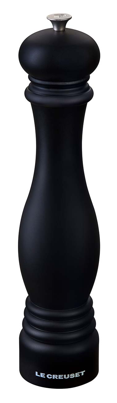 Le Creuset 12inch Pepper Mill in Black Finish Abt