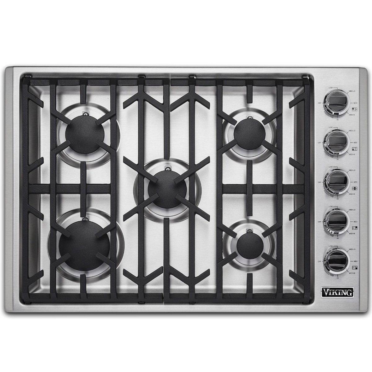 Viking Professional 5 Series 30" Stainless Steel Natural Gas Cooktop