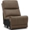 Flexsteel Carter Armless Chair in Cappuccino Fabric