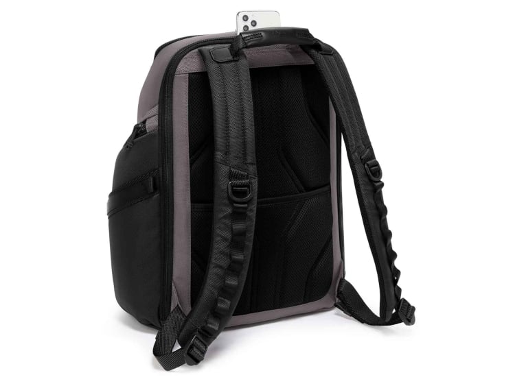 tumi backpack plate inside - McLaren Paddock - Business & Travel Laptop Backpack - Designed for Performance & Organization CX6 carbon fiber for lightweight durability and a cutting TUMI authenticity check : r/backpacks
