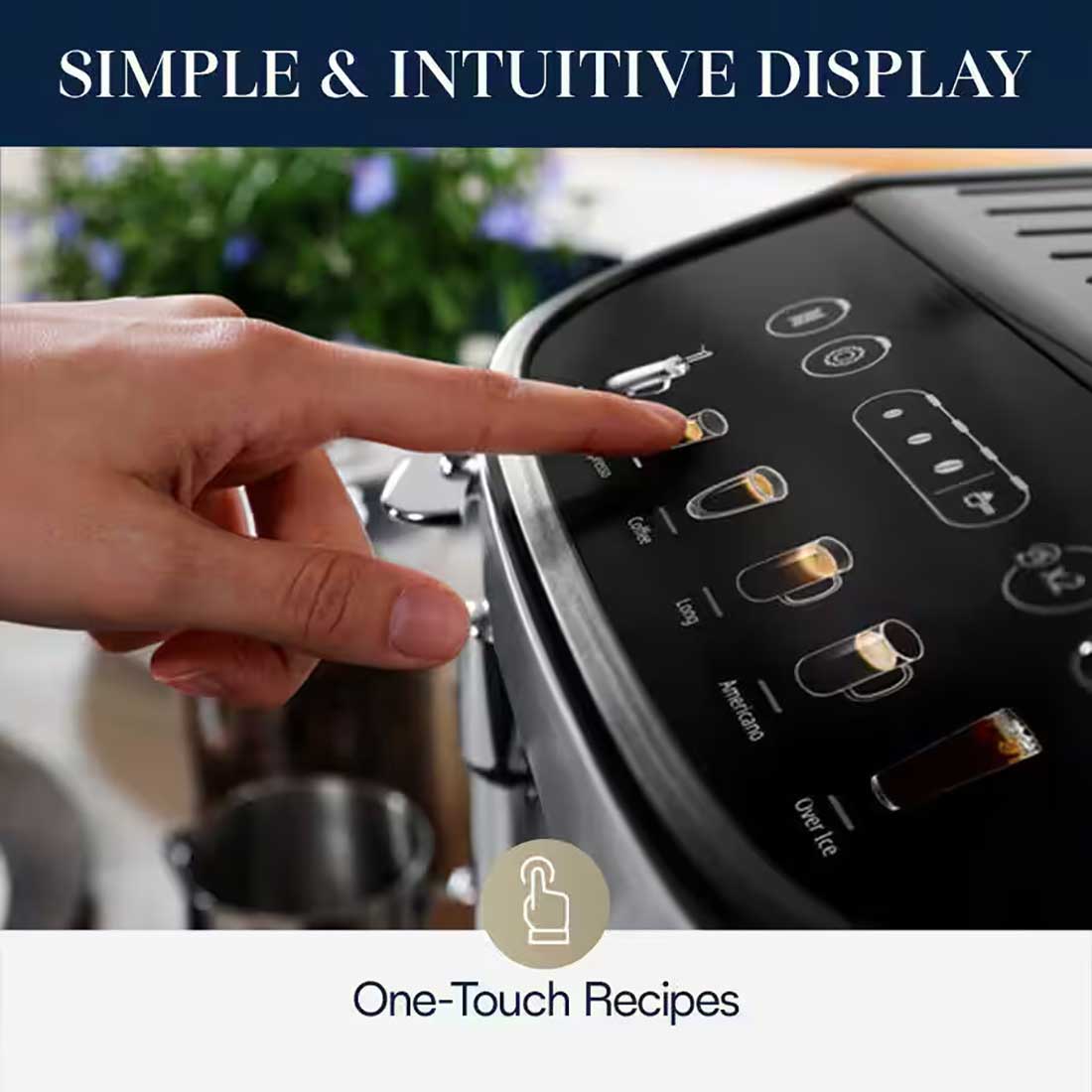 Espresso Machine Intuitive Display Detail