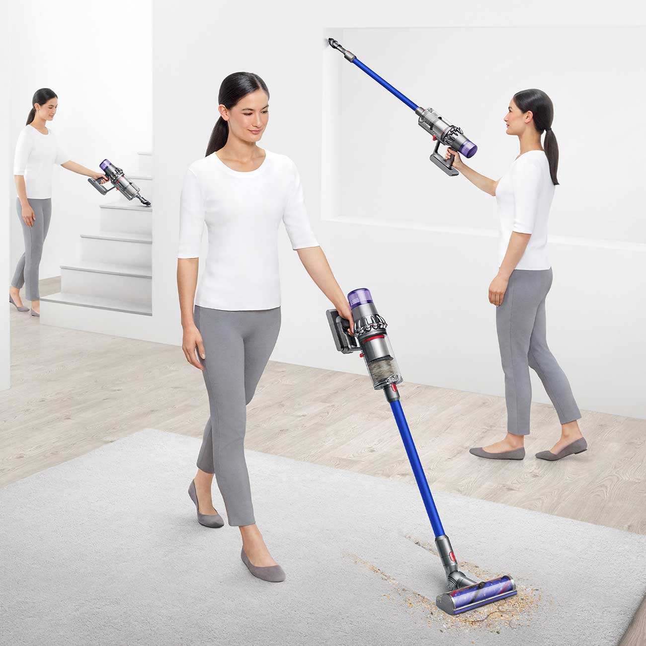 3 Types of Cleaning Settings of V11 Stick Vacuum