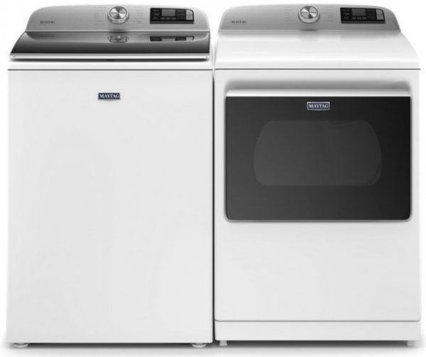 Washer with a dryer.