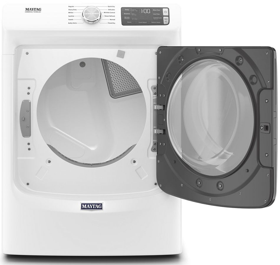 Maytag 7.3 Cu. Ft. White Gas Dryer MGD6630HW Abt