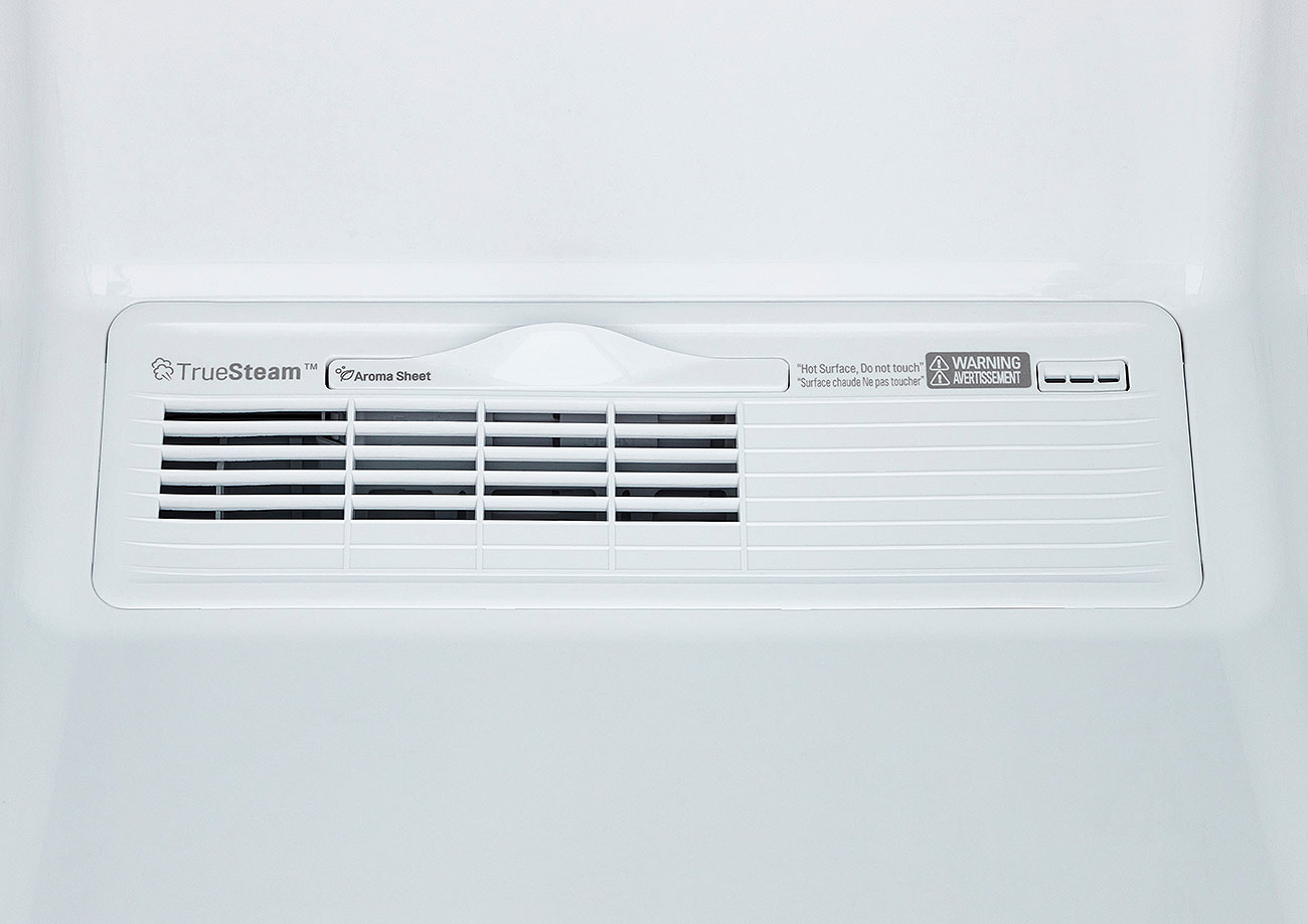 Front view of truesteam section
