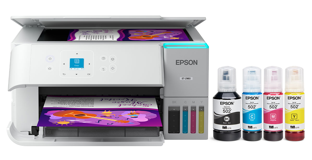 Front View of Epson Printer