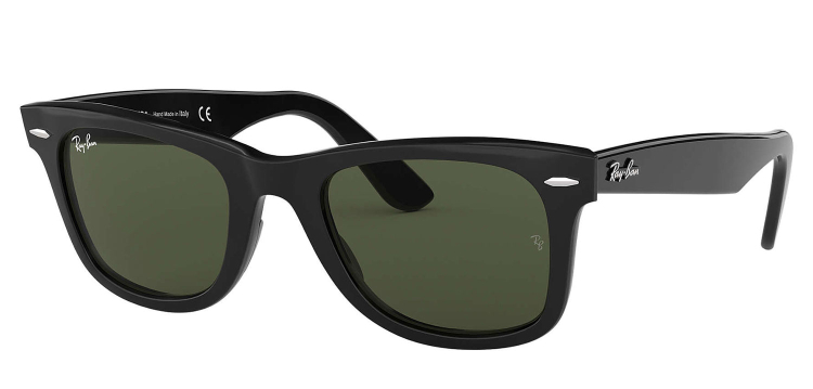 Ray-Ban Original Wayfarer Unisex Sunglasses - RB2140 901 display picture 2