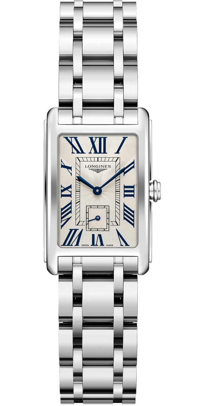 Front image of Longines DolceVita Stainless Steel Womens Watch with bracelet