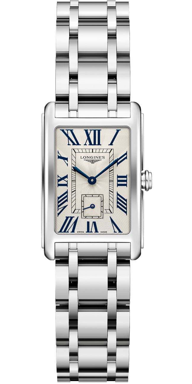 Front image of Longines DolceVita Stainless Steel Womens Watch with bracelet