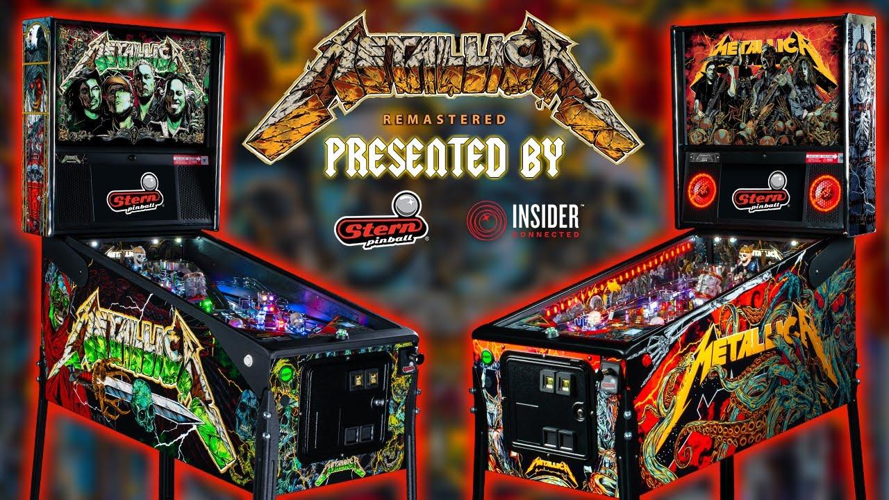 Watch Metallica Remastered Pinball Presented by Stern Pinball