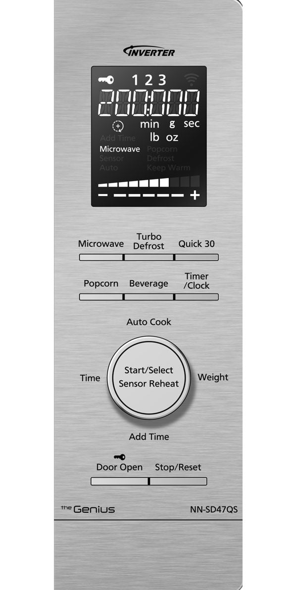 Panasonic - NN-SD47QS - Countertop Microwaves