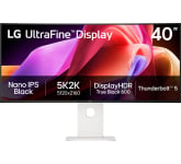 LG UltraFine evo 40-Inch 5K2K WUHD Nano IPS Black Monitor with Thunderbolt 5