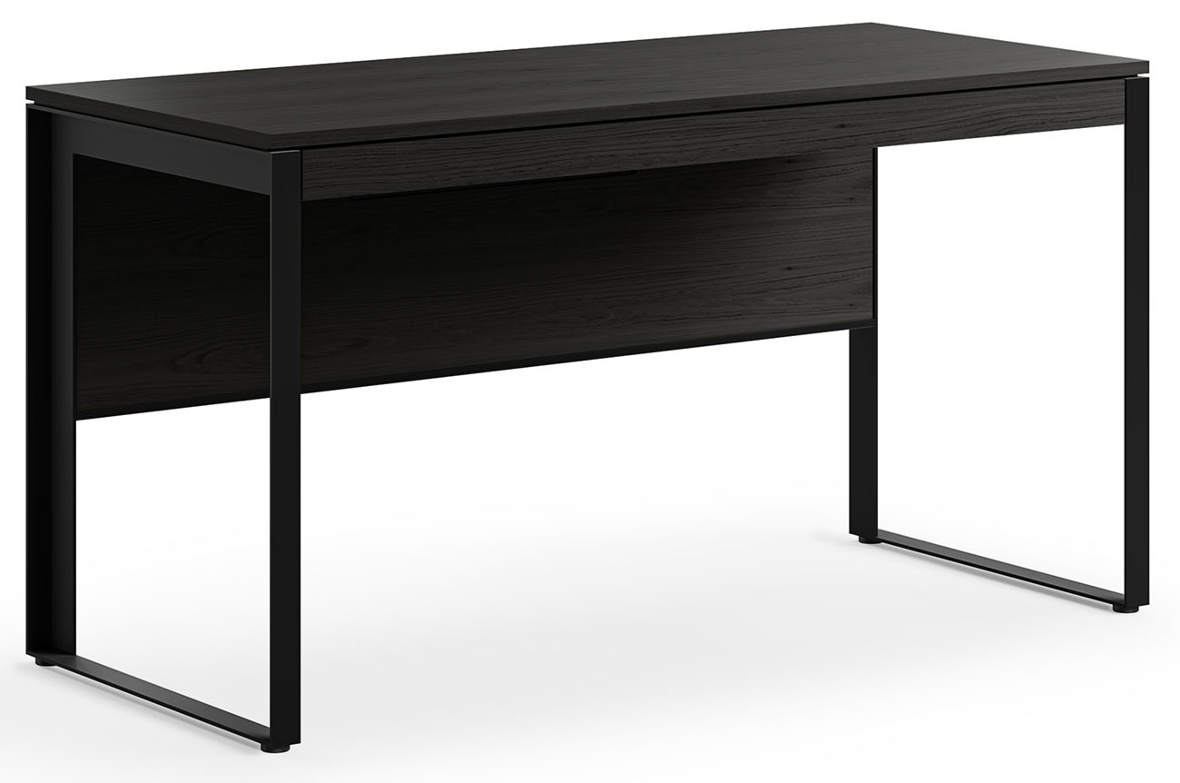 BDI Linea Desk 54-Inch in Charcoal Stained Ash