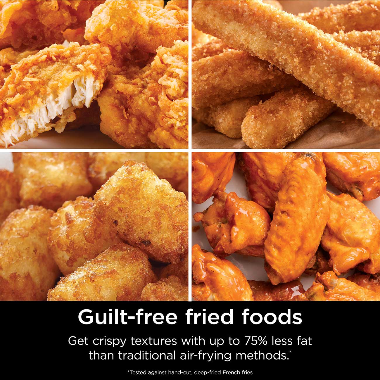 Ninja Air Fryer Pro 4-in-1 Guilt-Free Meals Detail