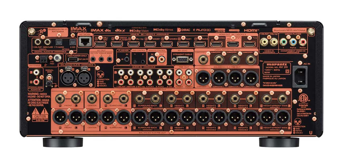 Marantz - AV20BK - Preamplifiers