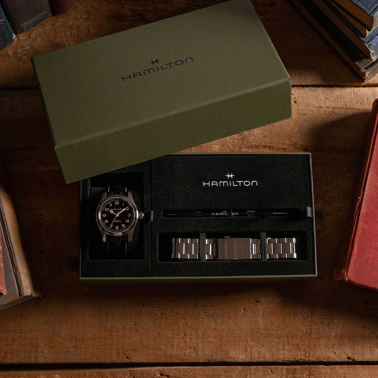 Hamilton Watch bundle box