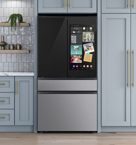 lifestyle of a samsung washer and dryer combo unit