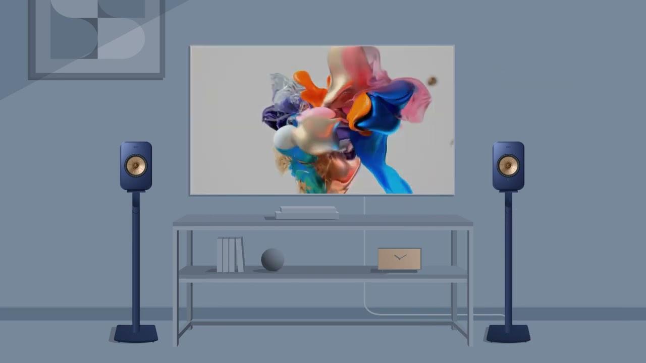 Watch KEF LSX II - Simple Home Cinema Setup with TV