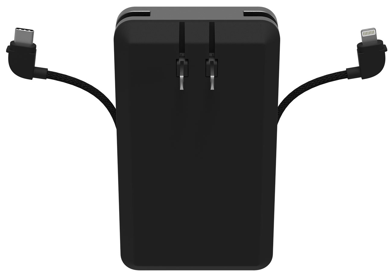 Rear View Of Mophie Charger with Prongs Up