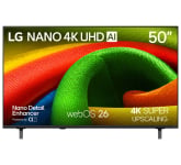 LG AI NU70 Series 50-Inch Nano 4K UHD Smart TV