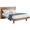 BDI Kava Bedroom Bed - Queen - in Natural Walnut