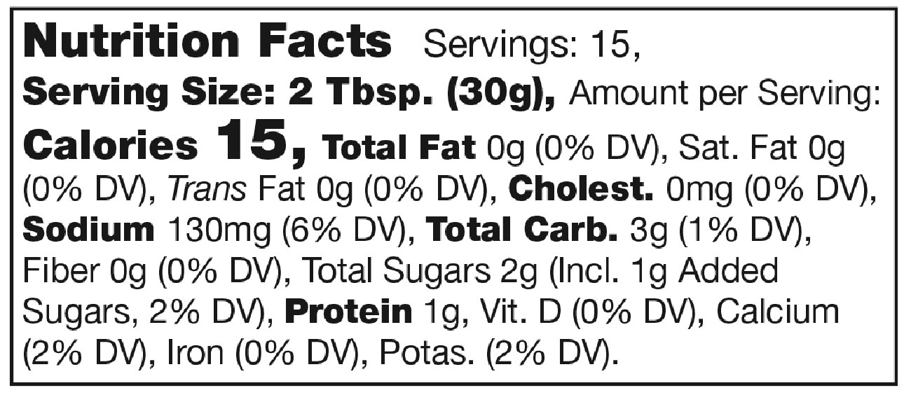 Stonewall Kitchen - 261624 - Sauces & Seasonings