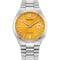 Citizen Tsuyosa 40mm Watch with Sunray Yellow Dial and SS Bracelet
