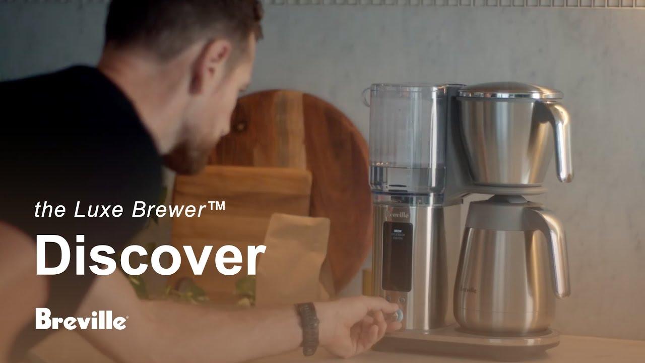 Watch the Luxe Brewer | Discover coffee mastery with just one touch | Breville USA