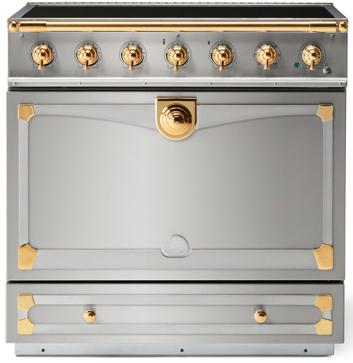 La Cornue 36" Stainless Induction Range C9IFI Abt