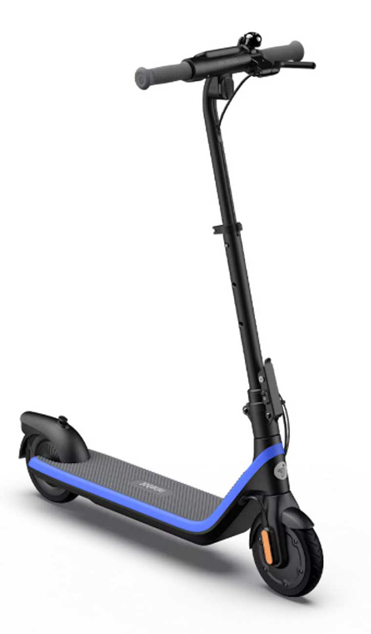 Front Right view of Electric Scooter