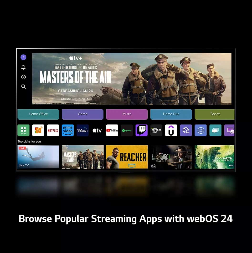 View Of Streaming Application Features