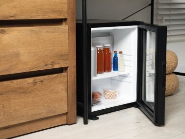 Lifestyle of mini fridge