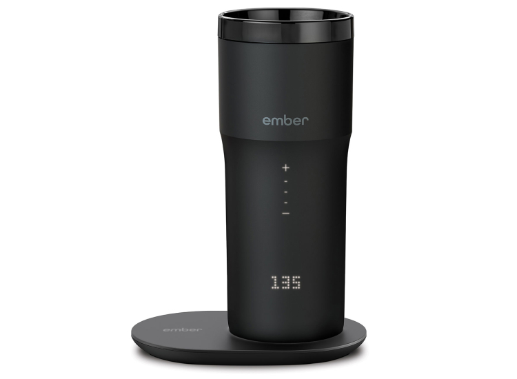 Ember 12 Oz. Ember Travel Mug 2 Plus Temperature Control Smart Travel Mug In Black - TM231200US
