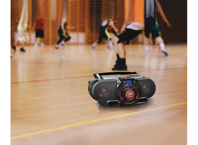 Emerson Bluetooth CD/Radio Boom Box in Black Finish - EPB-3002 & NAXEPB3002