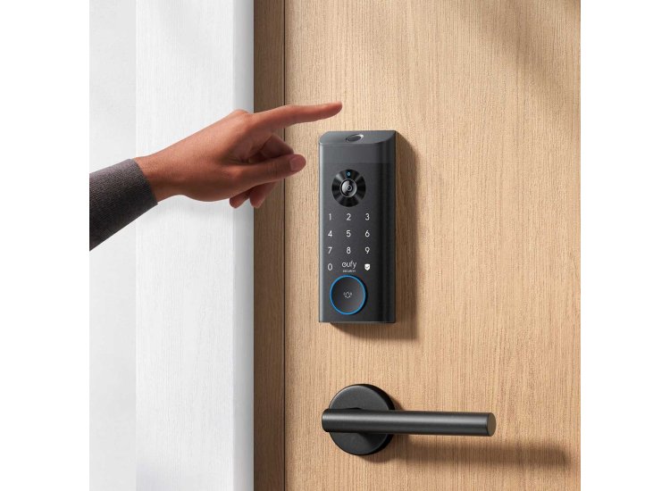 Eufy Video Smart Lock E330 in Black Abt Electronics