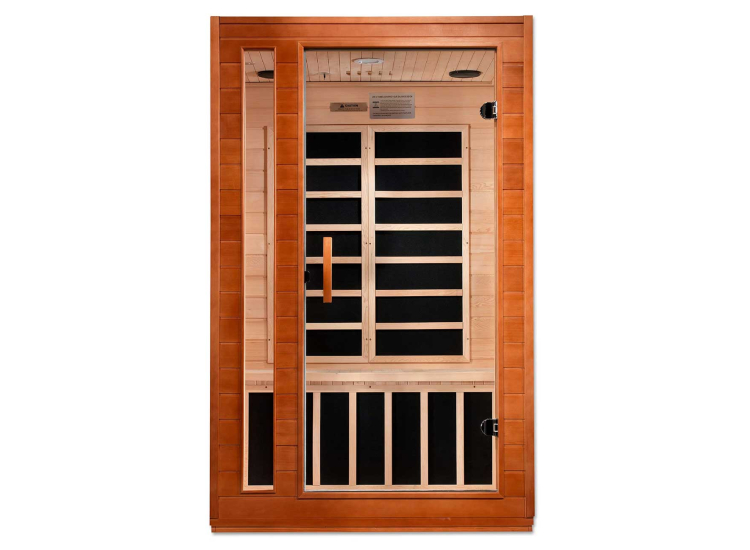 EZLIFE 2-Person Ultra Low EMF (Under 3MG) FAR Infrared Sauna - SCS-6203-01ELT
