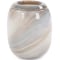 Howard Elliott Sand Art Glass Vase in Neutral Tones Finish