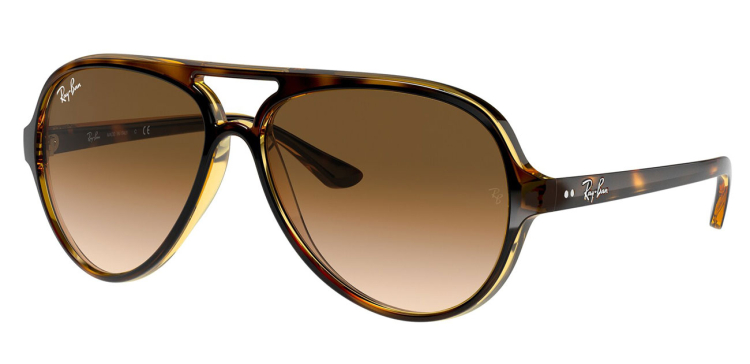 Ray-Ban Cats 5000 Unisex Sunglasses - RB4125 710/51 display picture 2