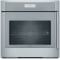 Thermador ADA Masterpiece Series 30" Gray Glass On Stainless Steel Left Hinge Single Built-In Oven