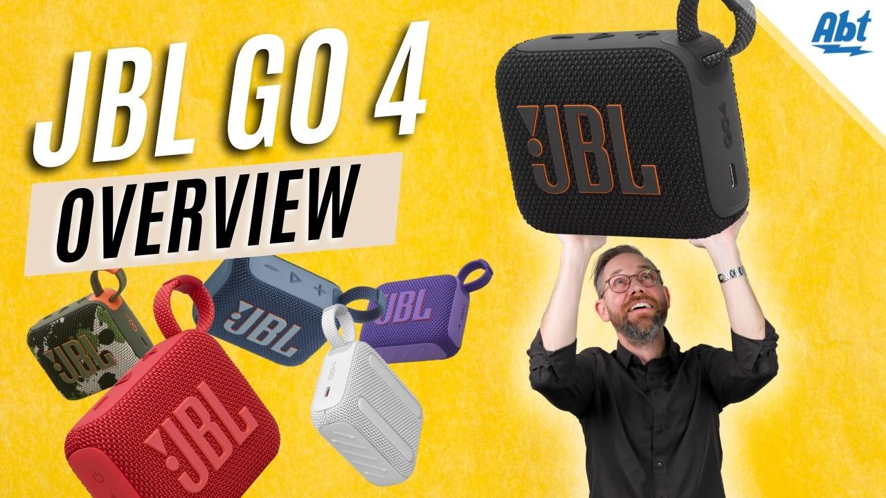 Watch JBL Go 4 Portable Bluetooth Speaker Overview